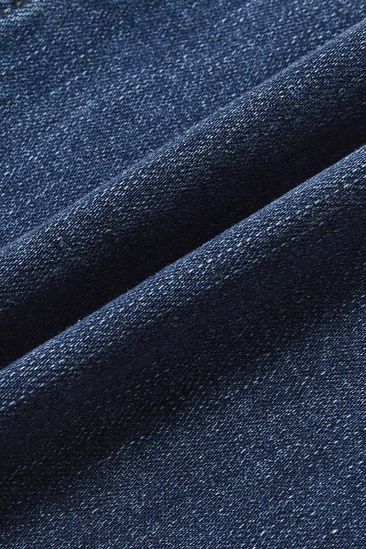 The Venice Wide-leg Flare Jeans-Vintage washed